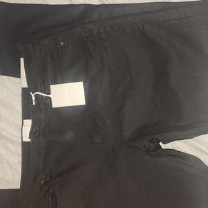 NWT-Everlane Black Straight Denim Size 40x32